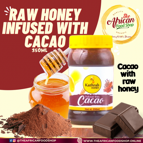 Raw Honey infused with Cacao