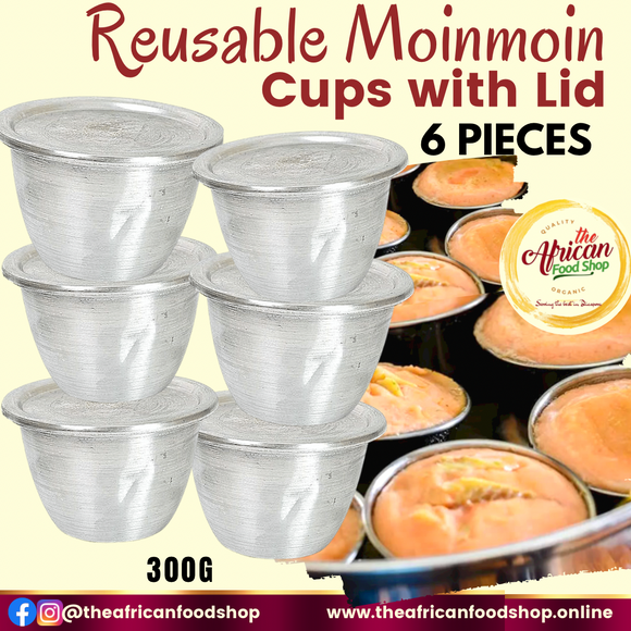 Reusable Moinmoin Cups with Lid