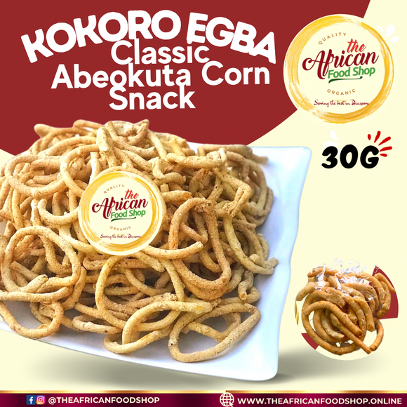Kokoro Egba /Round Corn sticks